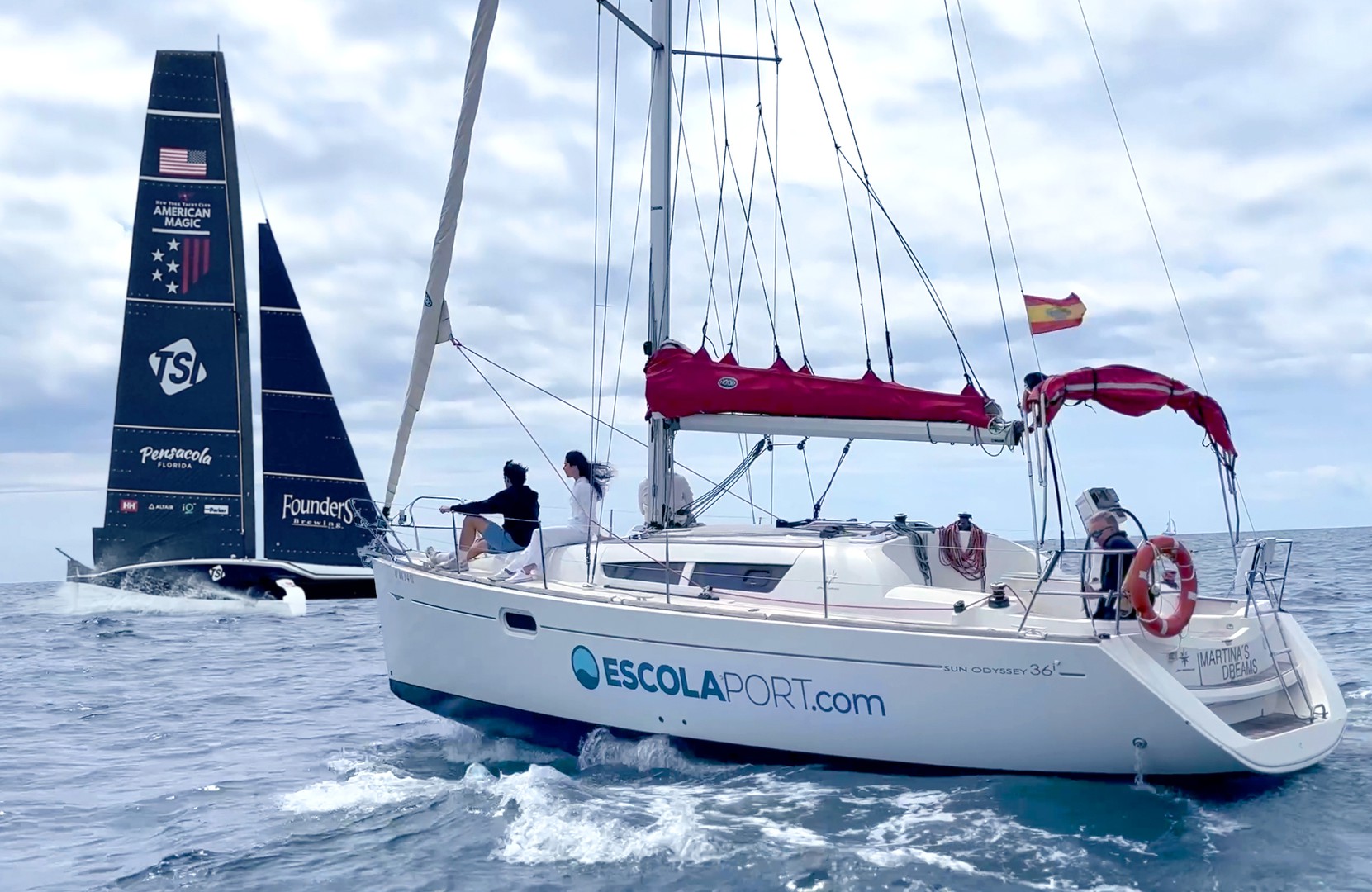 Rent Exclusive 36 ft sailboat for you to enjoy the 37th America's Cup ...