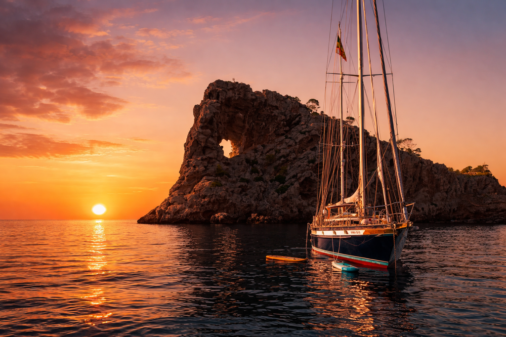 5. Luxury Sailing Yacht Sunset in Port d’Andratx – Premium Experience Mallorca, Boat Tour, Port of Andratx, Mallorca, photo 2