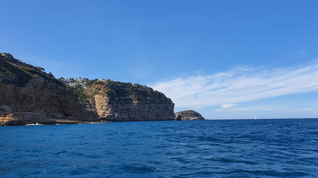 Impressive cliff views on the Altea to Moraira excursion.