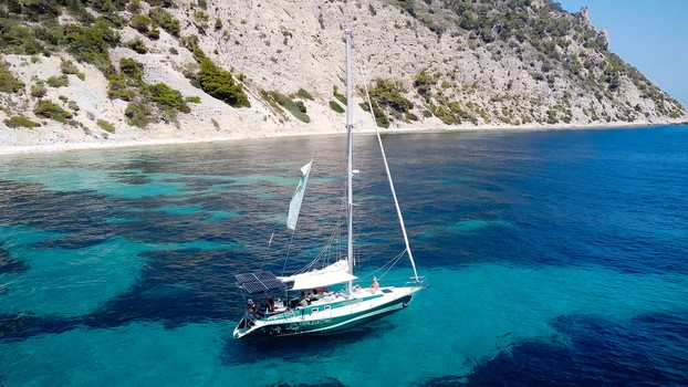 Sara of the Seas Boats Ibiza Online Electric boat
