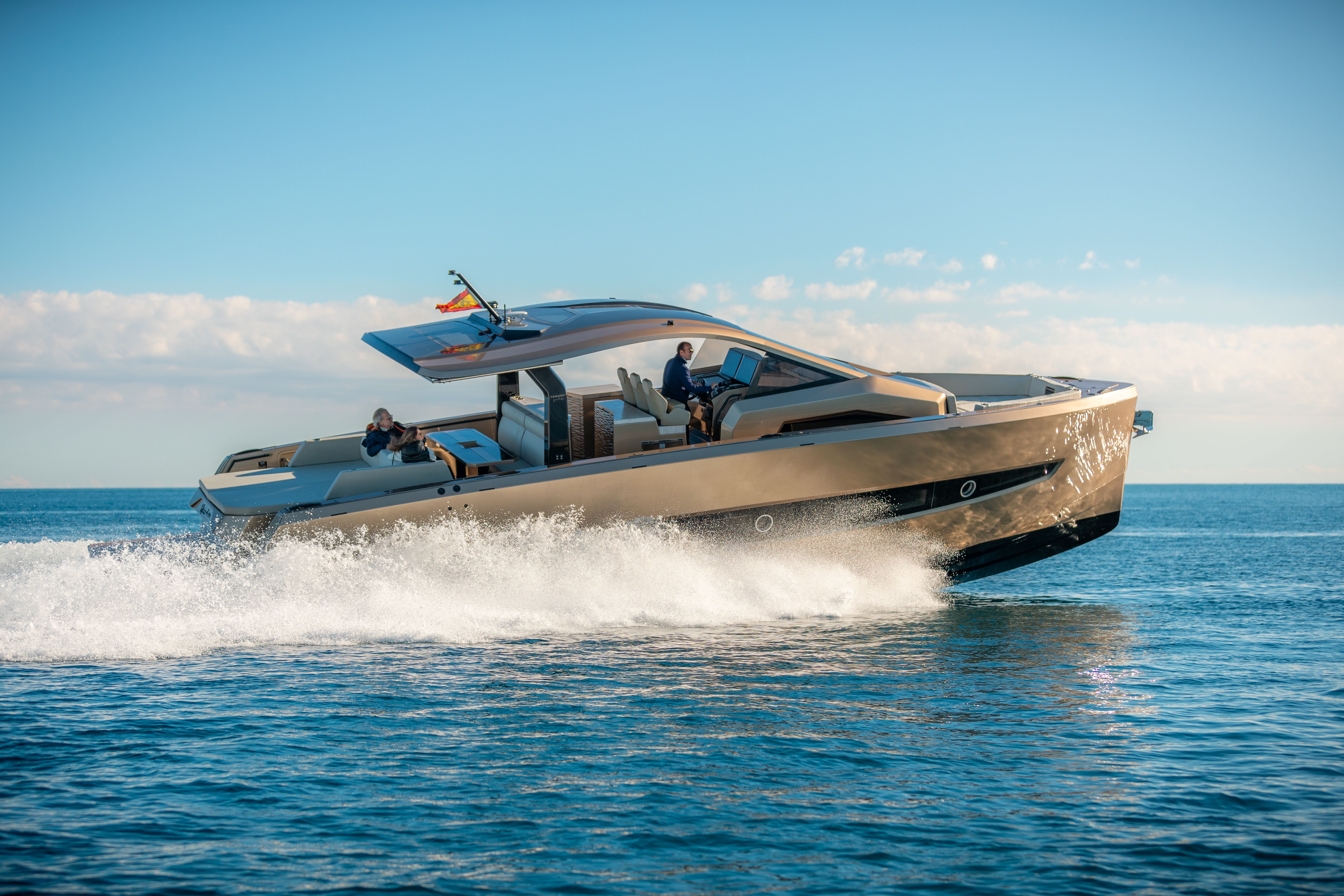 Rent the Tesoro T50 Yacht in Mallorca – Luxury, Custom Design by